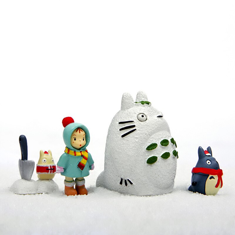 Winter Style My Neighbor Totoro Figurines Full Set