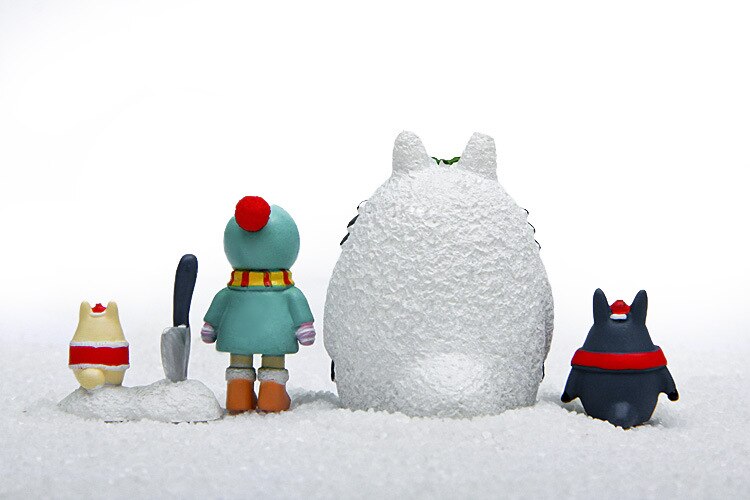 Winter Style My Neighbor Totoro Figurines Full Set