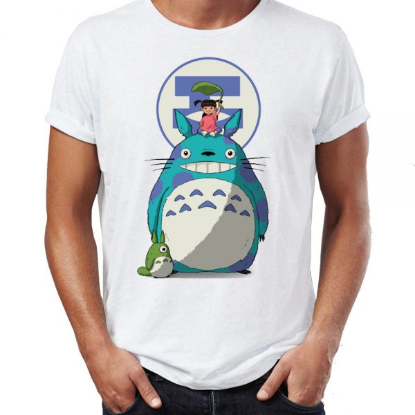 Cute Totoro Little Girl Forest T-shirt