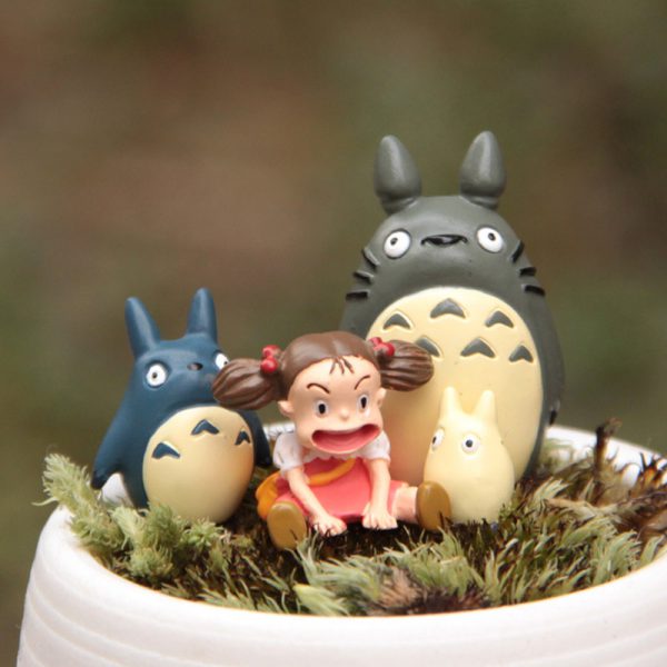Japanese Studio Ghibli Anime Totoro 4pcs/lot