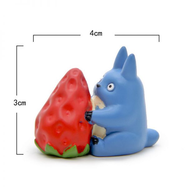 DIY Strawberry My Neighbor Totoro Figurines