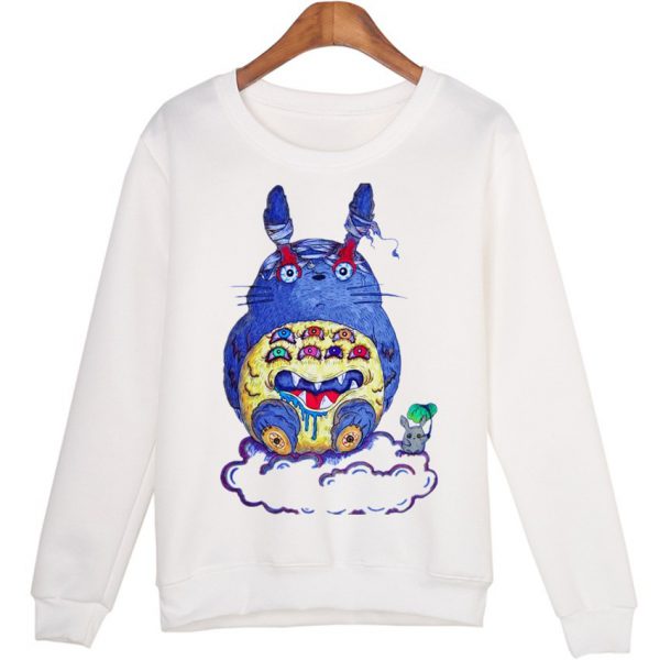 Cute Totoro Blue Sweatshirts