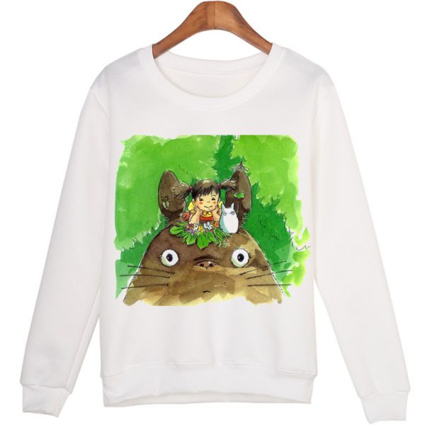 Totoro With Mei 3D Print Sweatshirts (Copy)