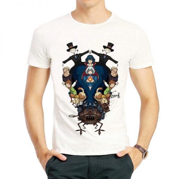 Howl's Moving Castle Style T-shirt New 2021