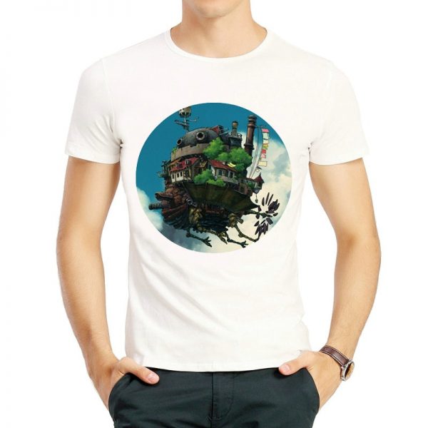 Howl's Moving Castle In The Sky Short Sleeve T-shirt