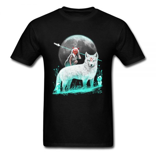 Princess Mononoke & Wolf Men T-shirt