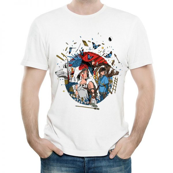 Princess Mononoke T-shirt Fashion 2021