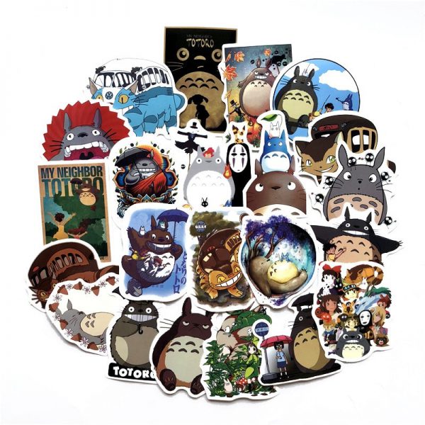 50 Pcs/Lot Japanese Movie My Neighbor Totoro Cute Stickers