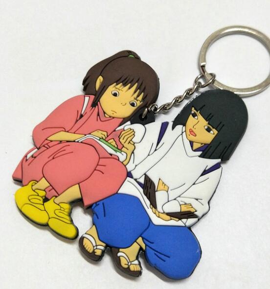 Spirited Away Chihiro & HaKu Keychain