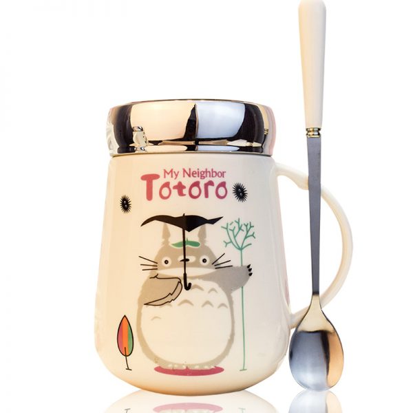 Large Capacity Creative Lovely Ceramic Cartoon Cute Totoro Lover Coffee Mug Cup Birthday Gift Drop Shipping