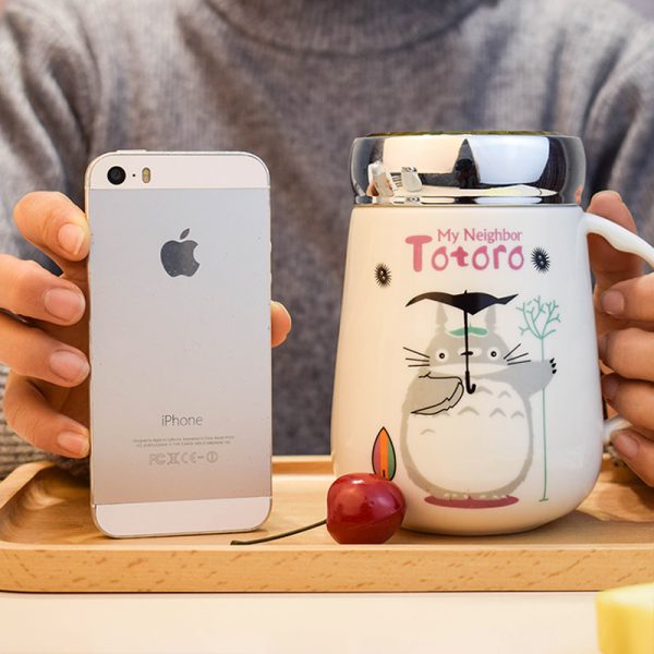 Large Capacity Creative Lovely Ceramic Cartoon Cute Totoro Lover Coffee Mug Cup Birthday Gift Drop Shipping