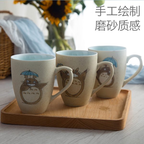 Free shipping Creative Fashion Ceramic Miyazaki Totoro Mug Totoro Cup for Birthday Gift 2019 New