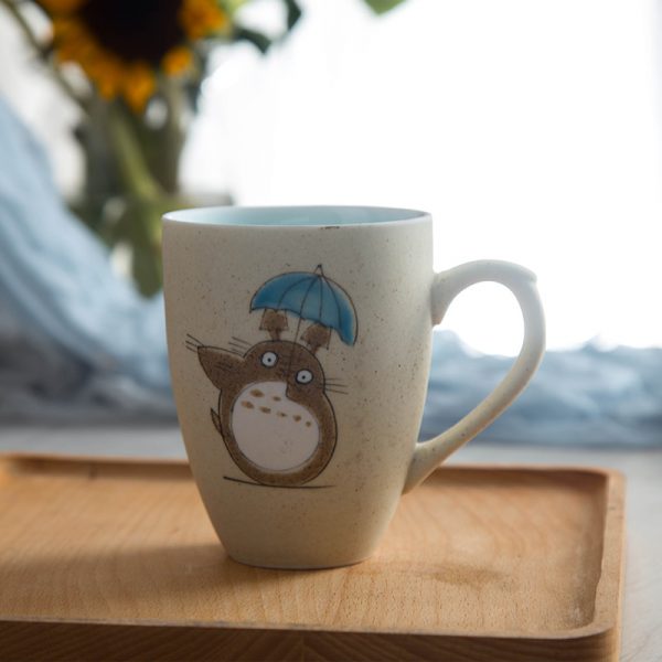 Free shipping Creative Fashion Ceramic Miyazaki Totoro Mug Totoro Cup for Birthday Gift 2019 New