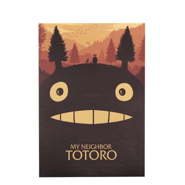 My Neighbor Totoro Kraft Paper Vintage Poster