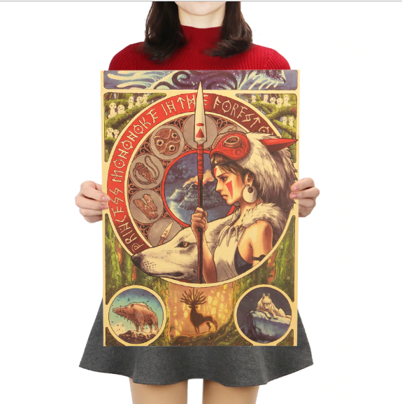 Best 2021 Princess Mononoke Poster