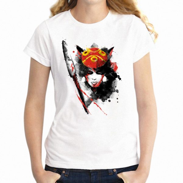 Princess Mononoke Sunrise T-shirt Raglan