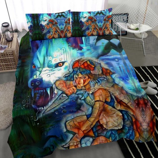 Raging Princess Mononoke Bedding Set