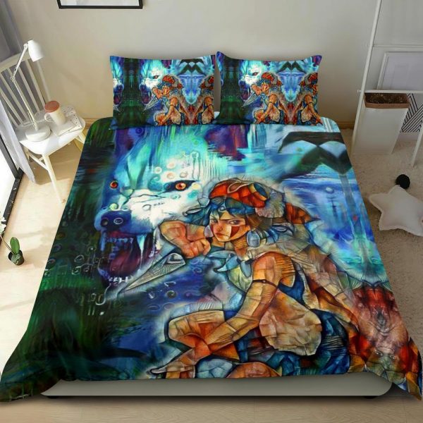 Raging Princess Mononoke Bedding Set