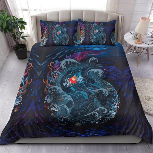Sea Creatures Ponyo Bedding Set