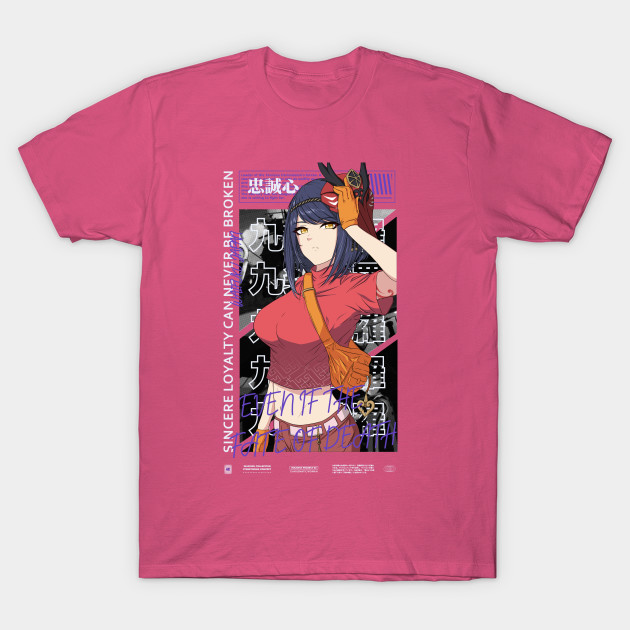 Genshin Impact T-shirts - Kujou Sara T-Shirt