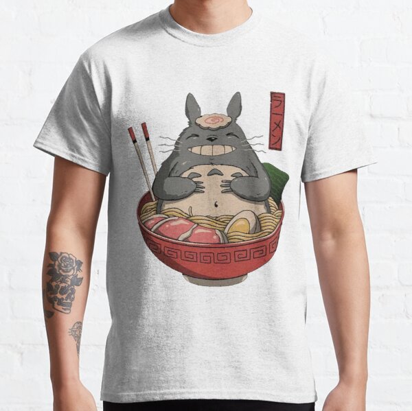 Totoro Ramen Noodles Totoro Classic T-Shirts