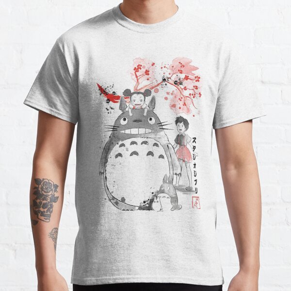 Totoro Cherry Blossom Totoro Classic T-Shirts