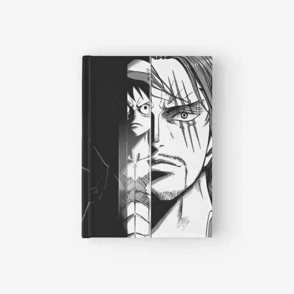 One Piece Stationery - Luffy & Shanks Hardcover Journal