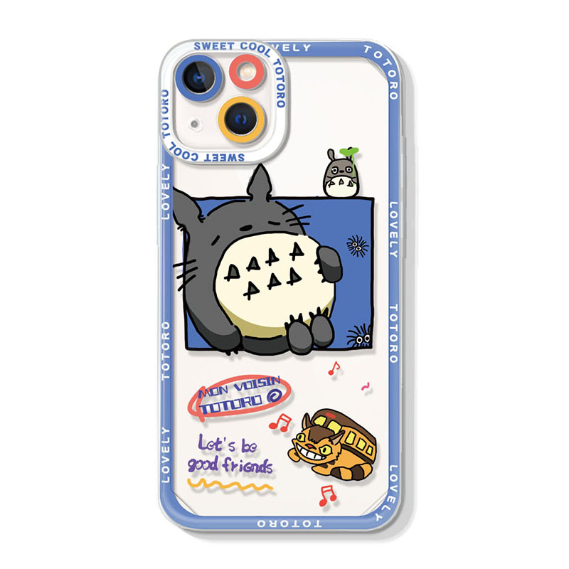 Let's Be Good Friends Totoro Soft Phone Case