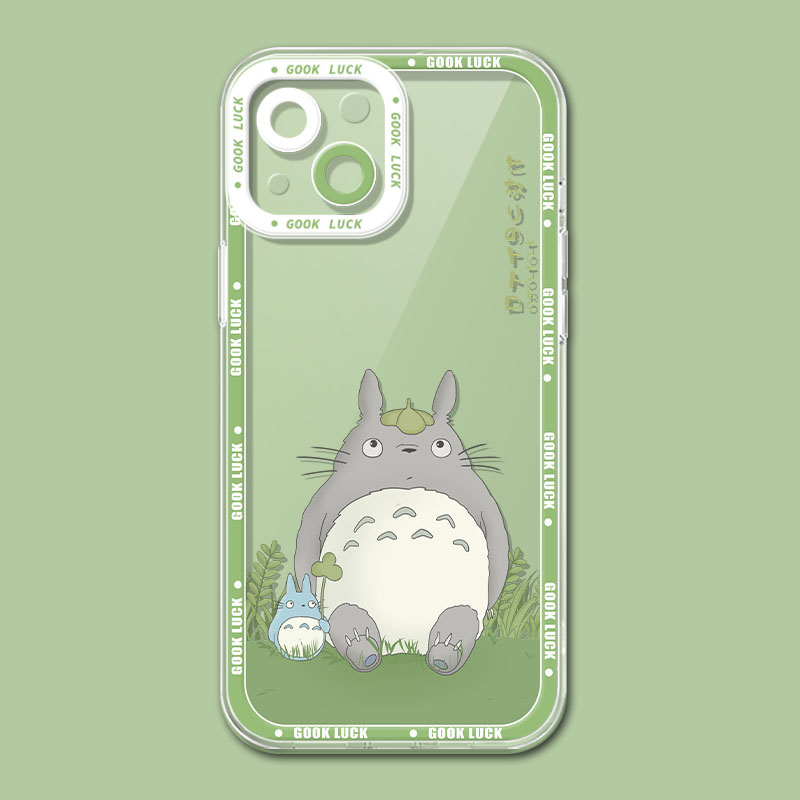 Totoro Good Luck Soft Phone Case